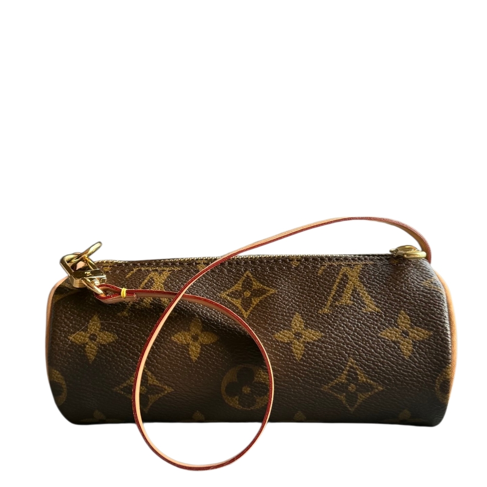 Louis Vuitton Brown Monogram Papillon Wristlet